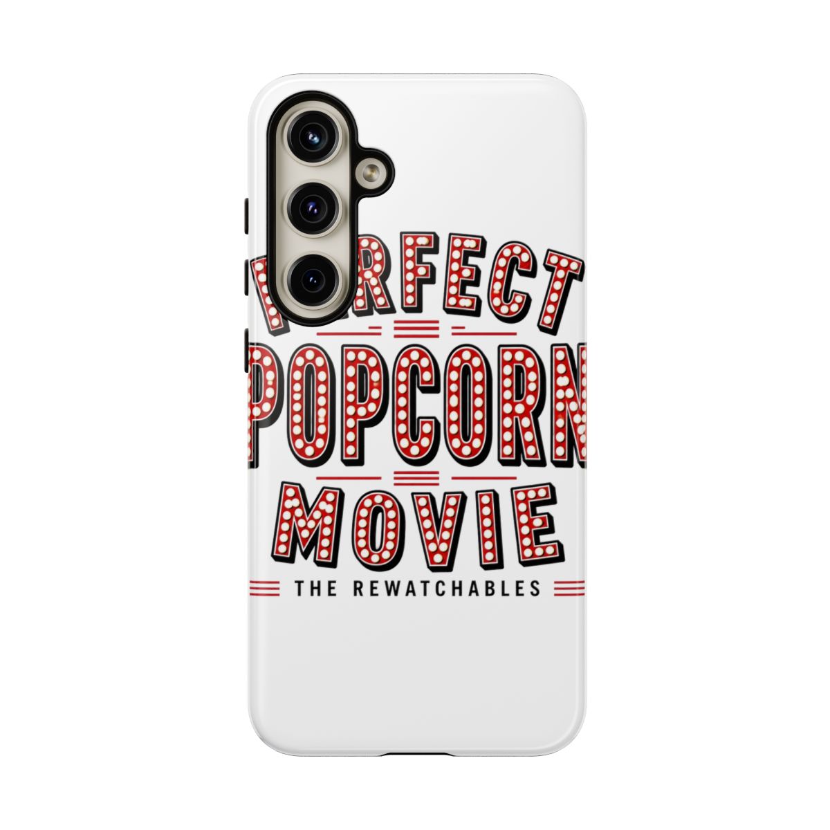 The Rewatchables "Perfect Popcorn Movie" Phone Case