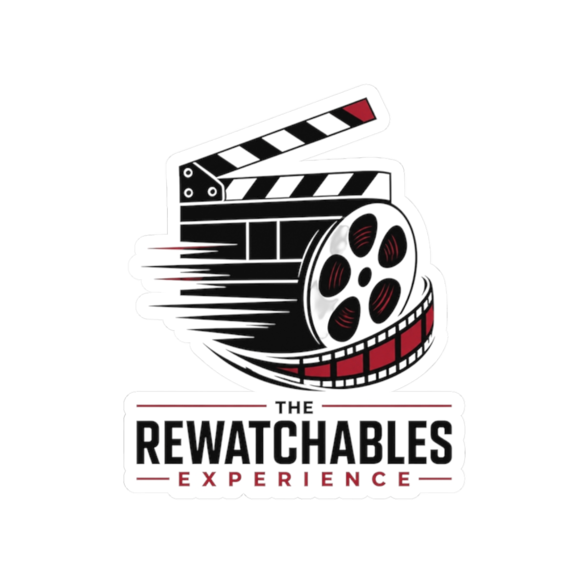 The Rewatchables "The Rewatchables Experience" Sticker - Official Stickers merchandise