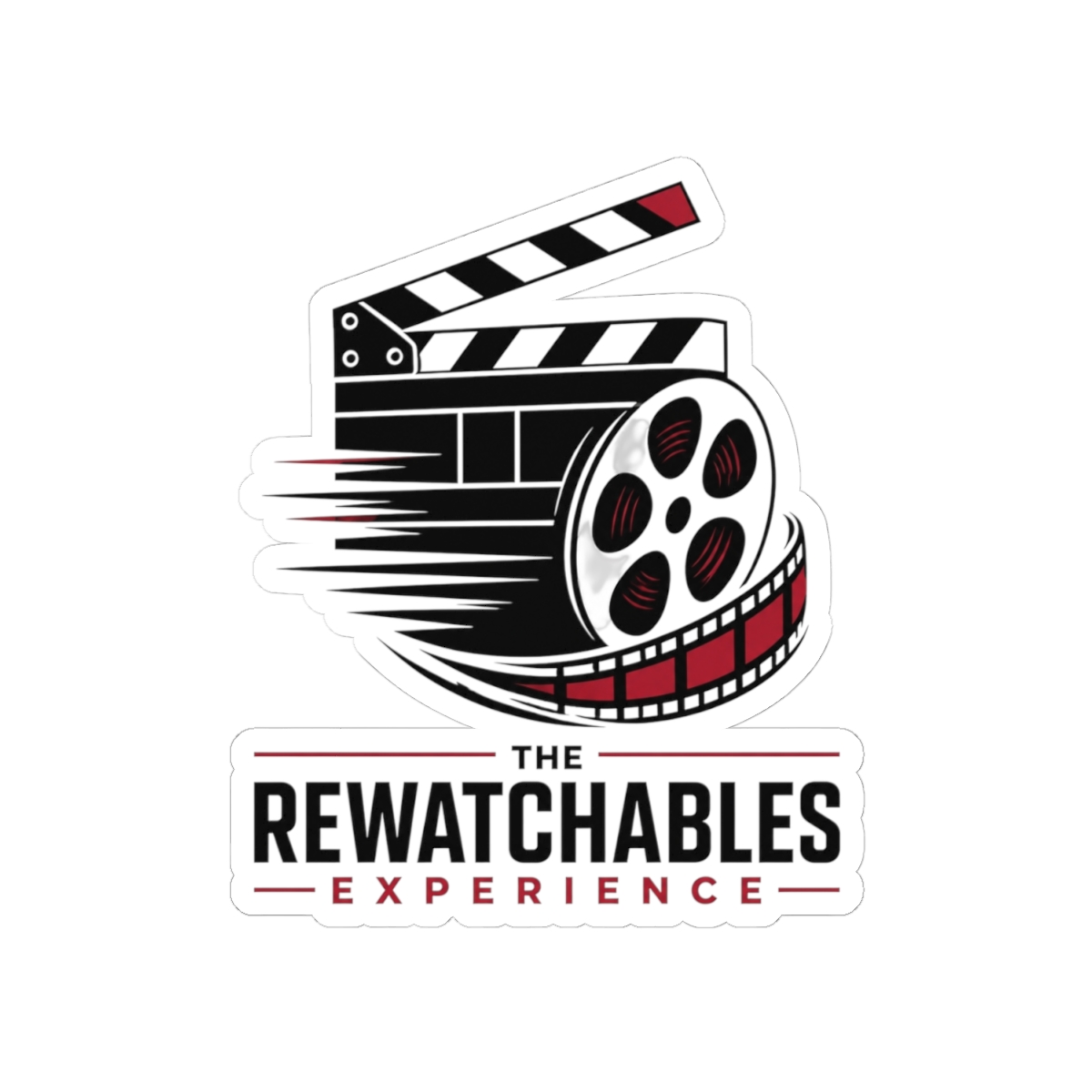 The Rewatchables "The Rewatchables Experience" Sticker - alternate angle 2, merchandise