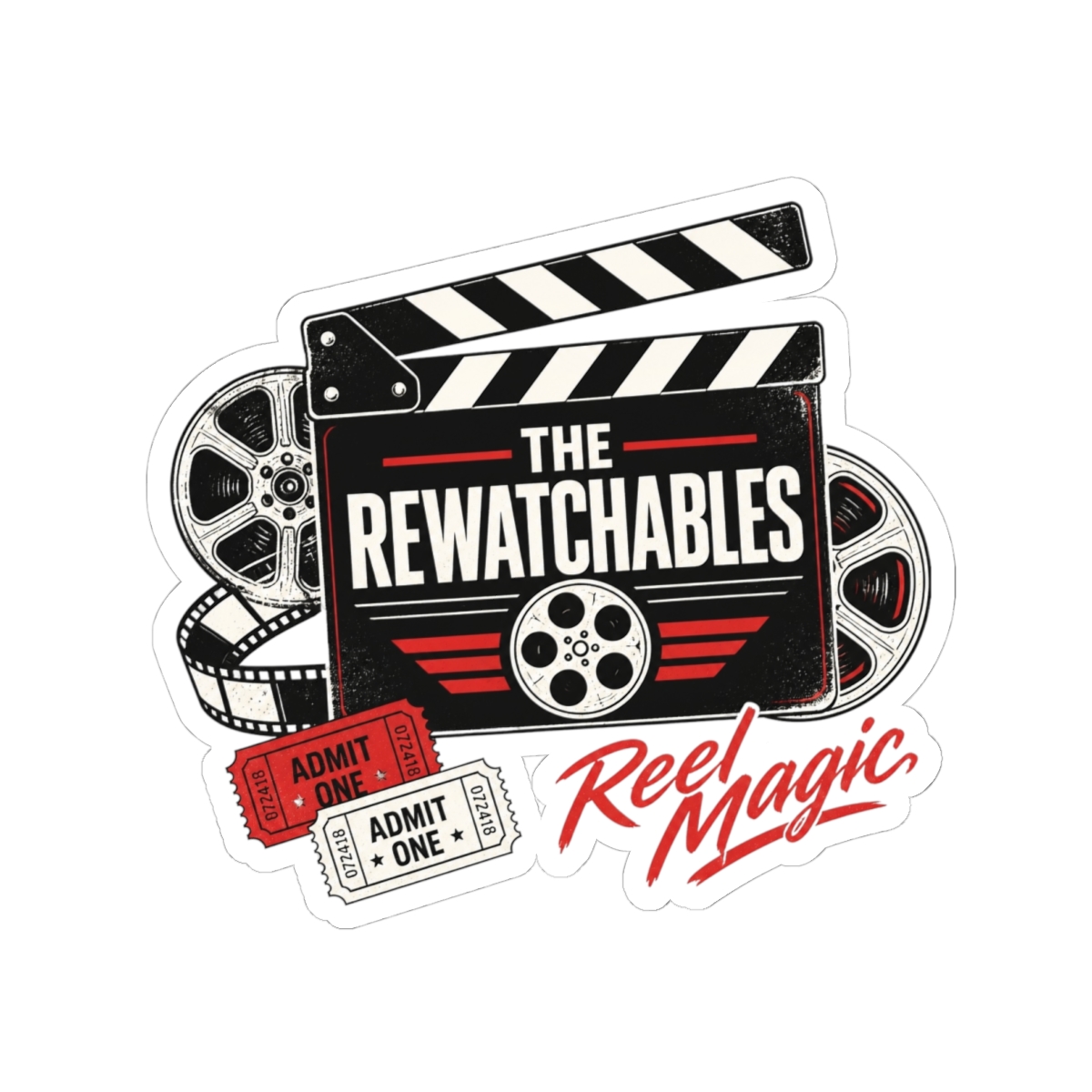 The Rewatchables "THE REWATCHABLES" Sticker